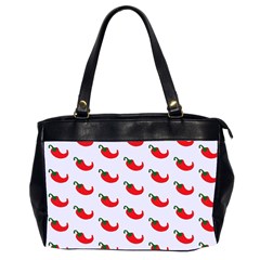 Small Peppers Oversize Office Handbag (2 Sides)