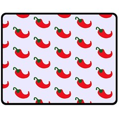 Small Peppers Fleece Blanket (Medium) 