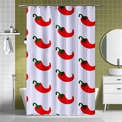 Small Peppers Shower Curtain 48  x 72  (Small) 