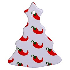 Small Peppers Christmas Tree Ornament (Two Sides)