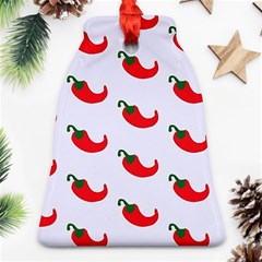 Small Peppers Bell Ornament (Two Sides)