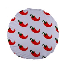 Small Peppers Standard 15  Premium Round Cushions by ConteMonfrey