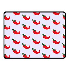 Small Peppers Double Sided Fleece Blanket (Small) 