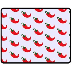 Small Peppers Double Sided Fleece Blanket (Medium) 