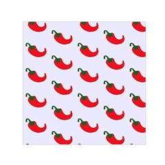 Small Peppers Square Satin Scarf (30  x 30 )