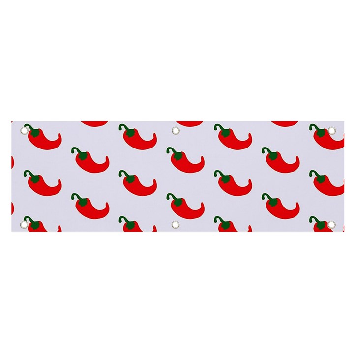 Small Peppers Banner and Sign 6  x 2 