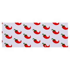 Small Peppers Banner and Sign 8  x 3 