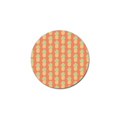 Pineapple Orange Pastel Golf Ball Marker by ConteMonfrey