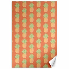 Pineapple Orange Pastel Canvas 20  X 30  by ConteMonfrey