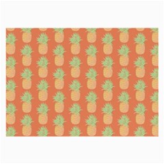 Pineapple Orange Pastel Large Glasses Cloth by ConteMonfrey