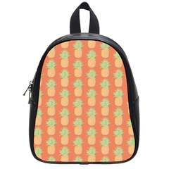 Pineapple Orange Pastel School Bag (small) by ConteMonfrey