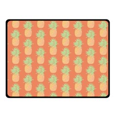 Pineapple Orange Pastel Fleece Blanket (small) by ConteMonfrey