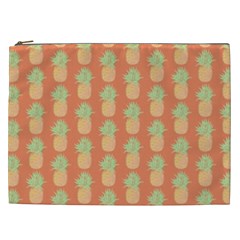 Pineapple Orange Pastel Cosmetic Bag (xxl) by ConteMonfrey