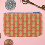 Pineapple Orange Pastel Large Coin Purse Back