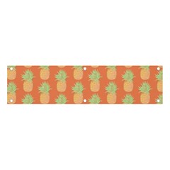 Pineapple Orange Pastel Banner And Sign 4  X 1  by ConteMonfrey