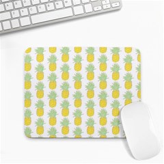 Pineapple Glitter Small Mousepad by ConteMonfrey