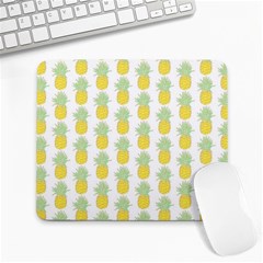 Pineapple Glitter Large Mousepad by ConteMonfrey