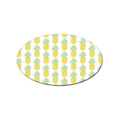 Pineapple Glitter Sticker Oval (10 Pack)