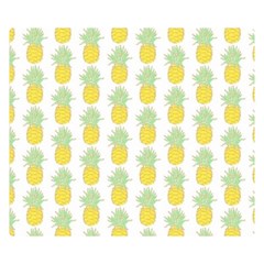 Pineapple Glitter Double Sided Flano Blanket (small)  by ConteMonfrey