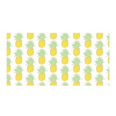 Pineapple Glitter Satin Wrap 35  X 70  by ConteMonfrey