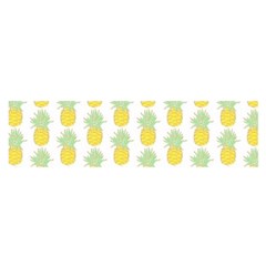 Pineapple Glitter Oblong Satin Scarf (16  X 60 ) by ConteMonfrey