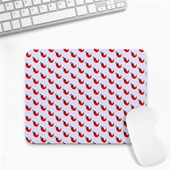 Small Mini Peppers White Small Mousepad by ConteMonfrey