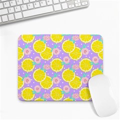 Purple Lemons  Small Mousepad