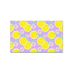 Purple Lemons  Sticker Rectangular (10 Pack) by ConteMonfrey