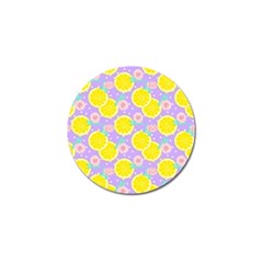 Purple Lemons  Golf Ball Marker by ConteMonfrey