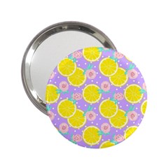 Purple Lemons  2 25  Handbag Mirrors by ConteMonfrey