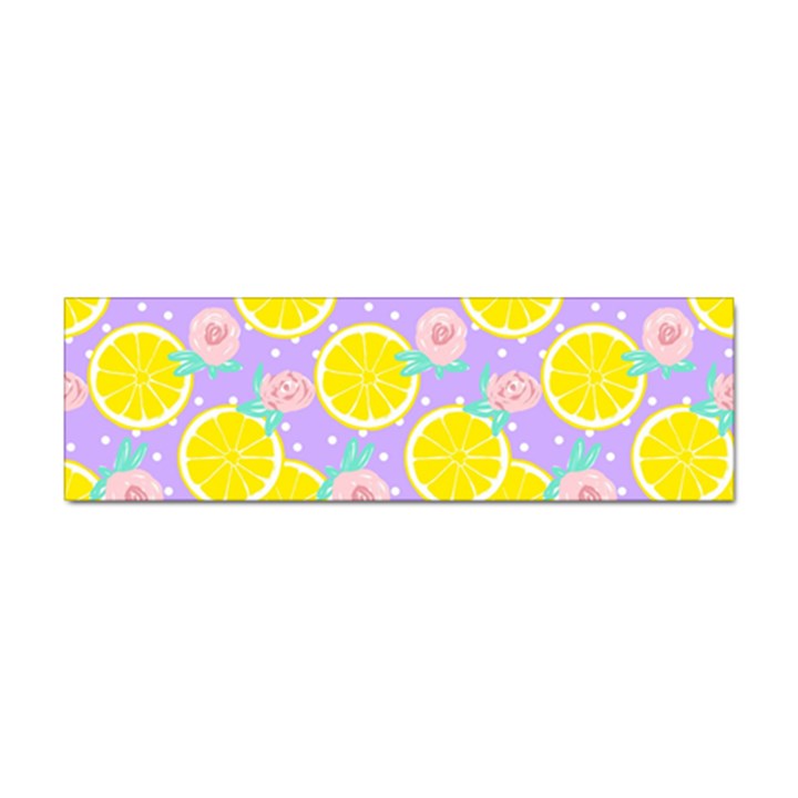 Purple lemons  Sticker (Bumper)