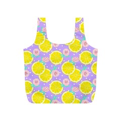 Purple Lemons  Full Print Recycle Bag (s) by ConteMonfrey