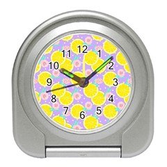 Purple Lemons  Travel Alarm Clock by ConteMonfrey