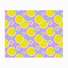 Purple Lemons  Small Glasses Cloth by ConteMonfrey