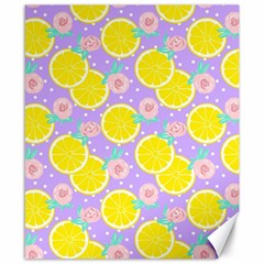 Purple Lemons  Canvas 8  X 10  by ConteMonfrey