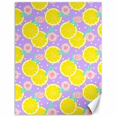 Purple Lemons  Canvas 18  X 24  by ConteMonfrey