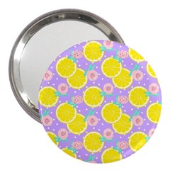 Purple Lemons  3  Handbag Mirrors by ConteMonfrey