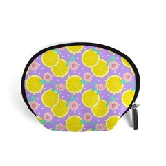 Purple Lemons  Accessory Pouch (small) by ConteMonfrey