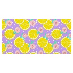 Purple Lemons  Banner And Sign 4  X 2 