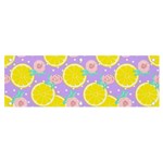 Purple lemons  Banner and Sign 6  x 2  Front