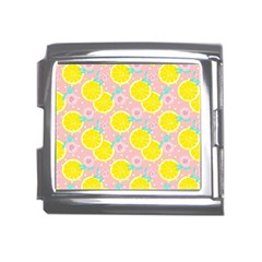 Pink Lemons Mega Link Italian Charm (18mm) by ConteMonfrey