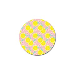 Pink Lemons Golf Ball Marker (4 Pack) by ConteMonfrey