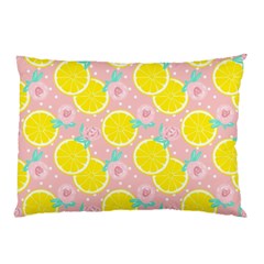 Pink Lemons Pillow Case by ConteMonfrey