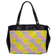 Pink Lemons Oversize Office Handbag by ConteMonfrey