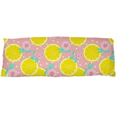 Pink Lemons Body Pillow Case Dakimakura (two Sides) by ConteMonfrey