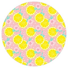 Pink Lemons Round Trivet by ConteMonfrey