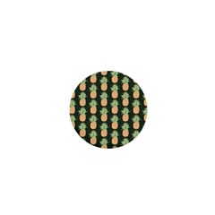 Pineapple Green 1  Mini Buttons by ConteMonfrey