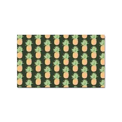 Pineapple Green Sticker (rectangular)