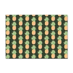 Pineapple Green Sticker A4 (10 Pack) by ConteMonfrey