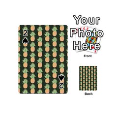 Pineapple Green Playing Cards 54 Designs (mini) by ConteMonfrey